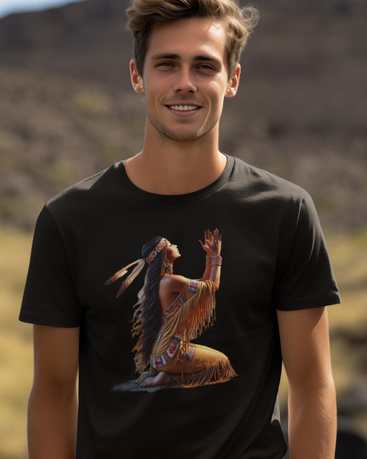 Tochter der Erde Premium Bio T-Shirt 100 % Bio-Baumwolle Unisex