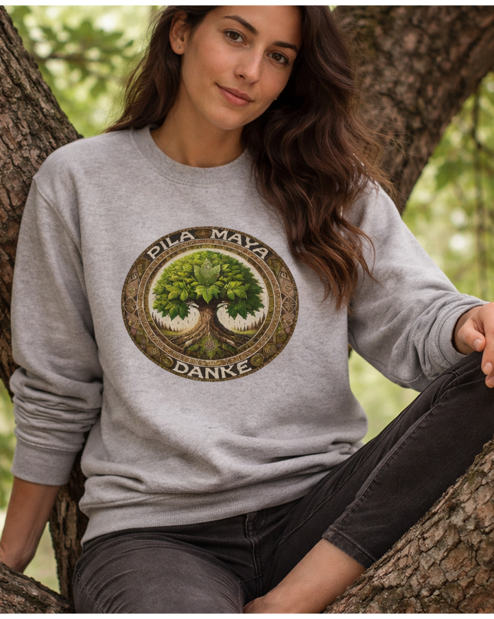 Pilamaya Premium Sweatshirt 100 % Bio-Baumwolle Unisex