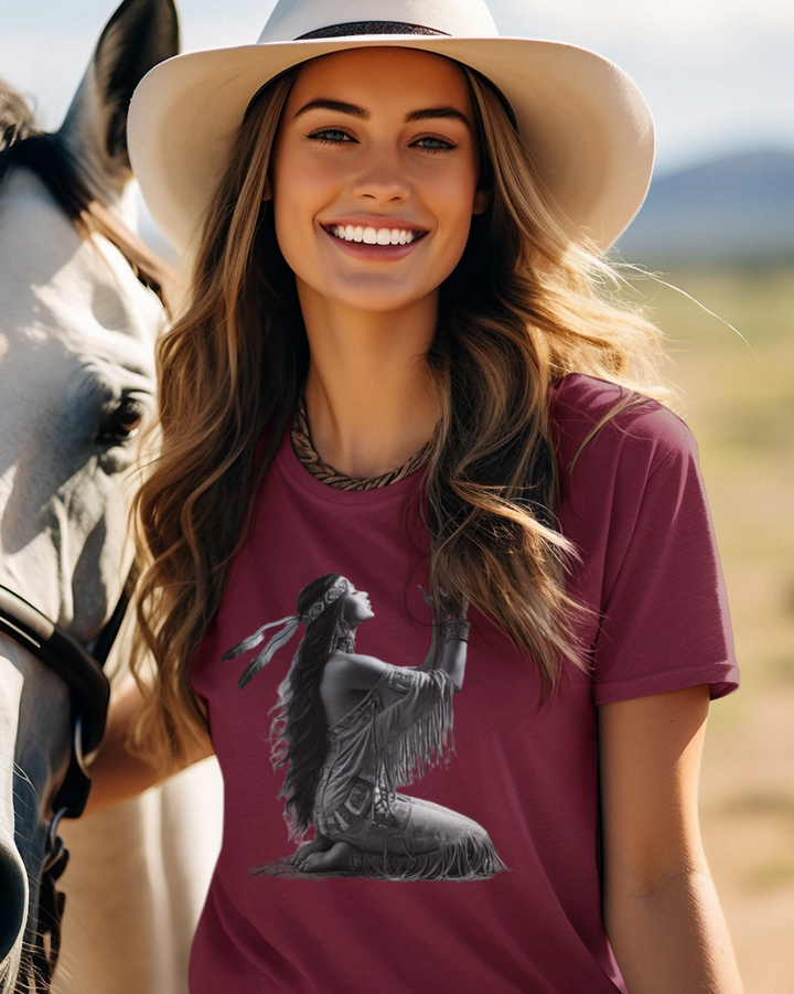 Tochter der Erde Premium Bio T-Shirt 100 % Bio-Baumwolle Unisex