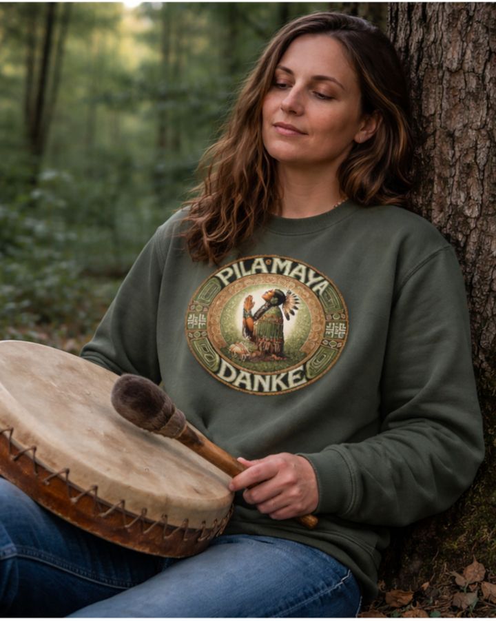 Pilamaya  Premium Sweatshirt 100 % Bio-Baumwolle Unisex