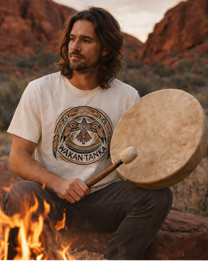Wakan Tanka - Premium Bio T-Shirt 100 % Bio-Baumwolle Unisex