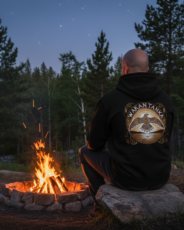 Wakan Tanka Kapuzenjacke Organic  Zipper