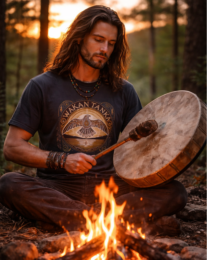 Wakan Tanka  - Premium Bio T-Shirt 100 % Bio-Baumwolle Unisex