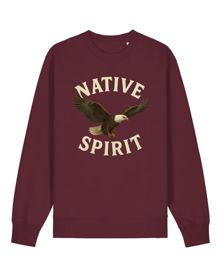 Native Spirit Premium Sweatshirt 100 % Bio-Baumwolle Unisex