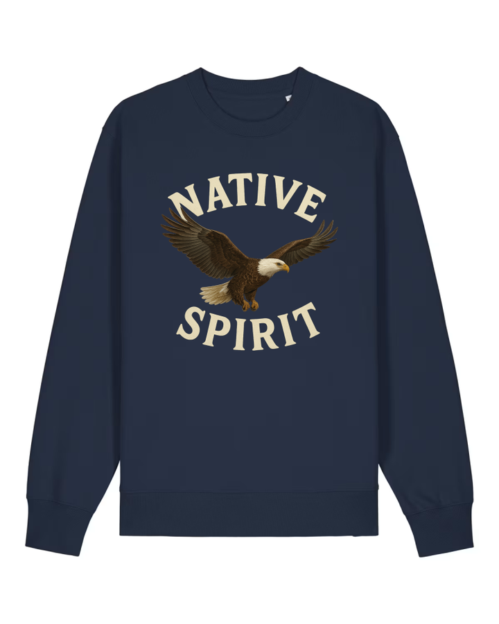 Native Spirit Premium Sweatshirt 100 % Bio-Baumwolle Unisex