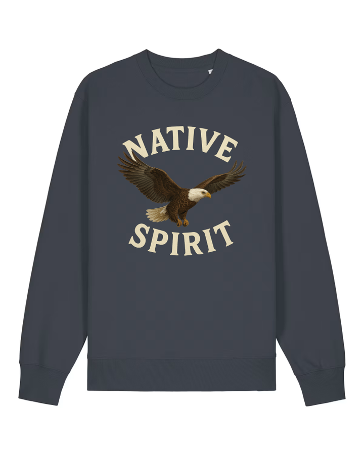 Native Spirit Premium Sweatshirt 100 % Bio-Baumwolle Unisex