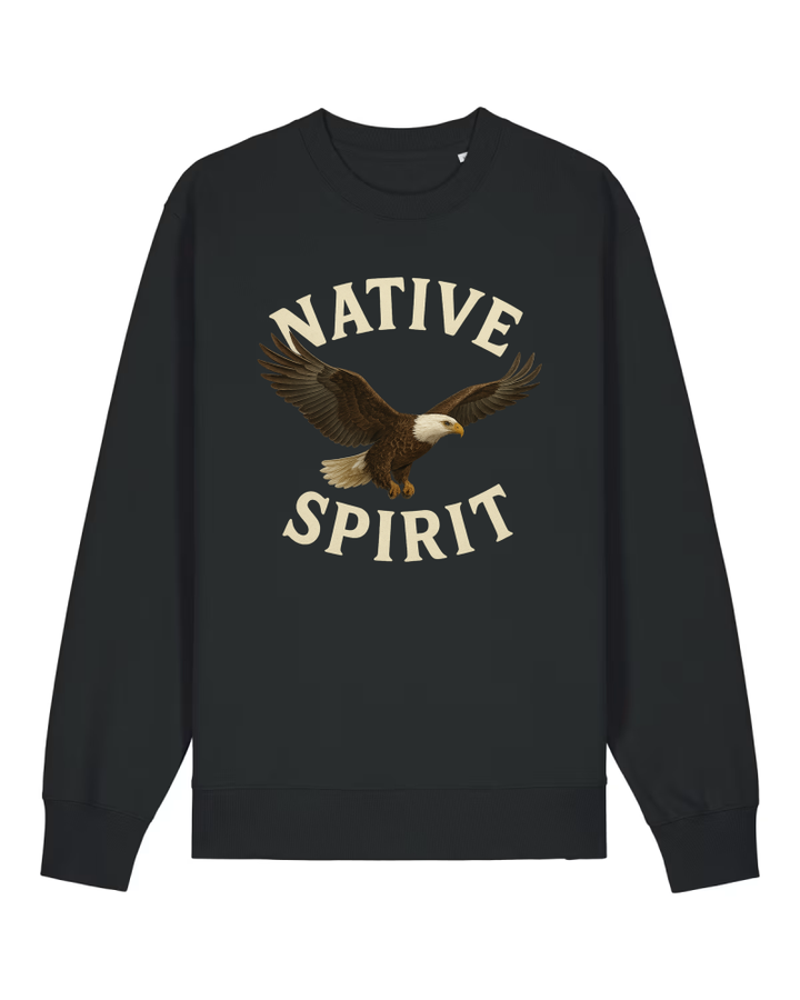 Native Spirit Premium Sweatshirt 100 % Bio-Baumwolle Unisex