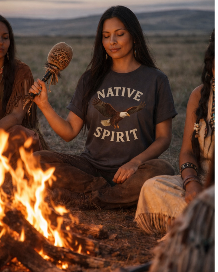 Native Spirit Premium Bio T-Shirt 100 % Bio-Baumwolle Unisex