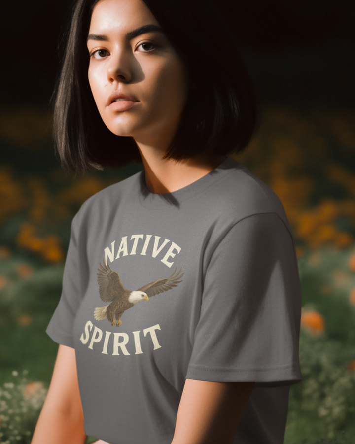 Native Spirit Premium Bio T-Shirt 100 % Bio-Baumwolle Unisex
