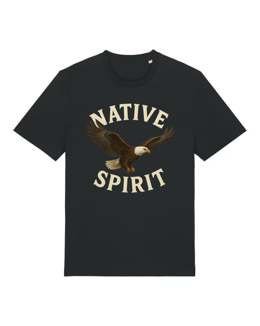 Native Spirit Premium Bio T-Shirt 100 % Bio-Baumwolle Unisex