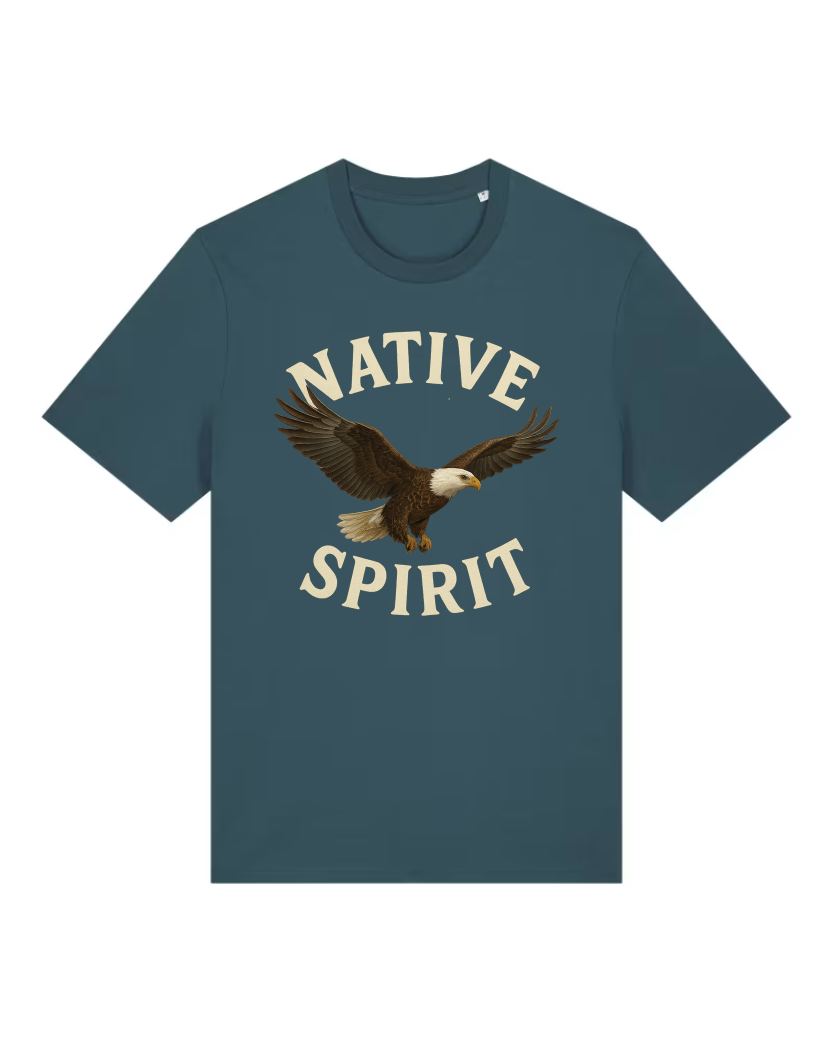Native Spirit Premium Bio T-Shirt 100 % Bio-Baumwolle Unisex