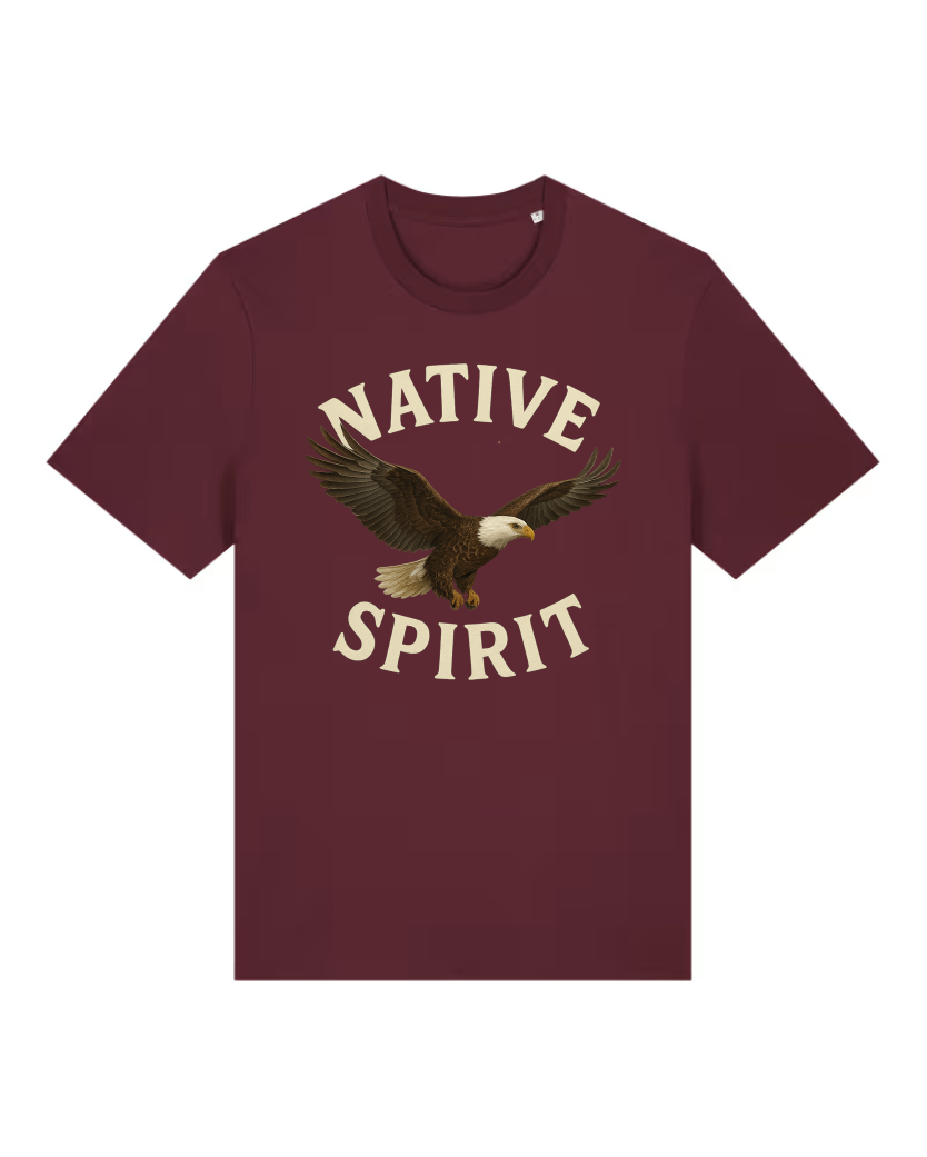 Native Spirit Premium Bio T-Shirt 100 % Bio-Baumwolle Unisex