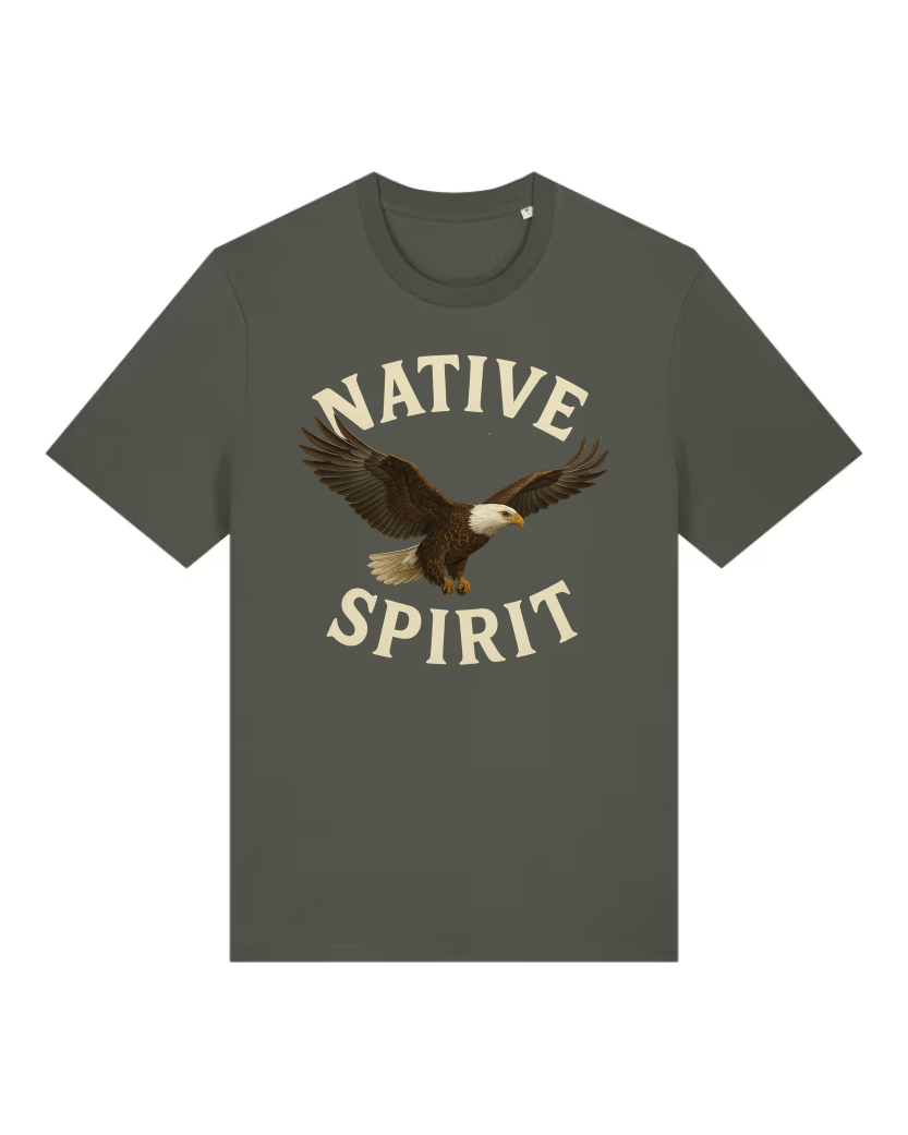Native Spirit Premium Bio T-Shirt 100 % Bio-Baumwolle Unisex