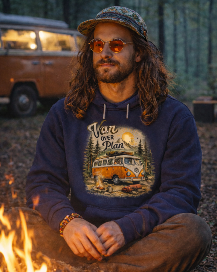 Van over Plan Premium Bio Hoodie 100 % Bio-Baumwolle Unisex
