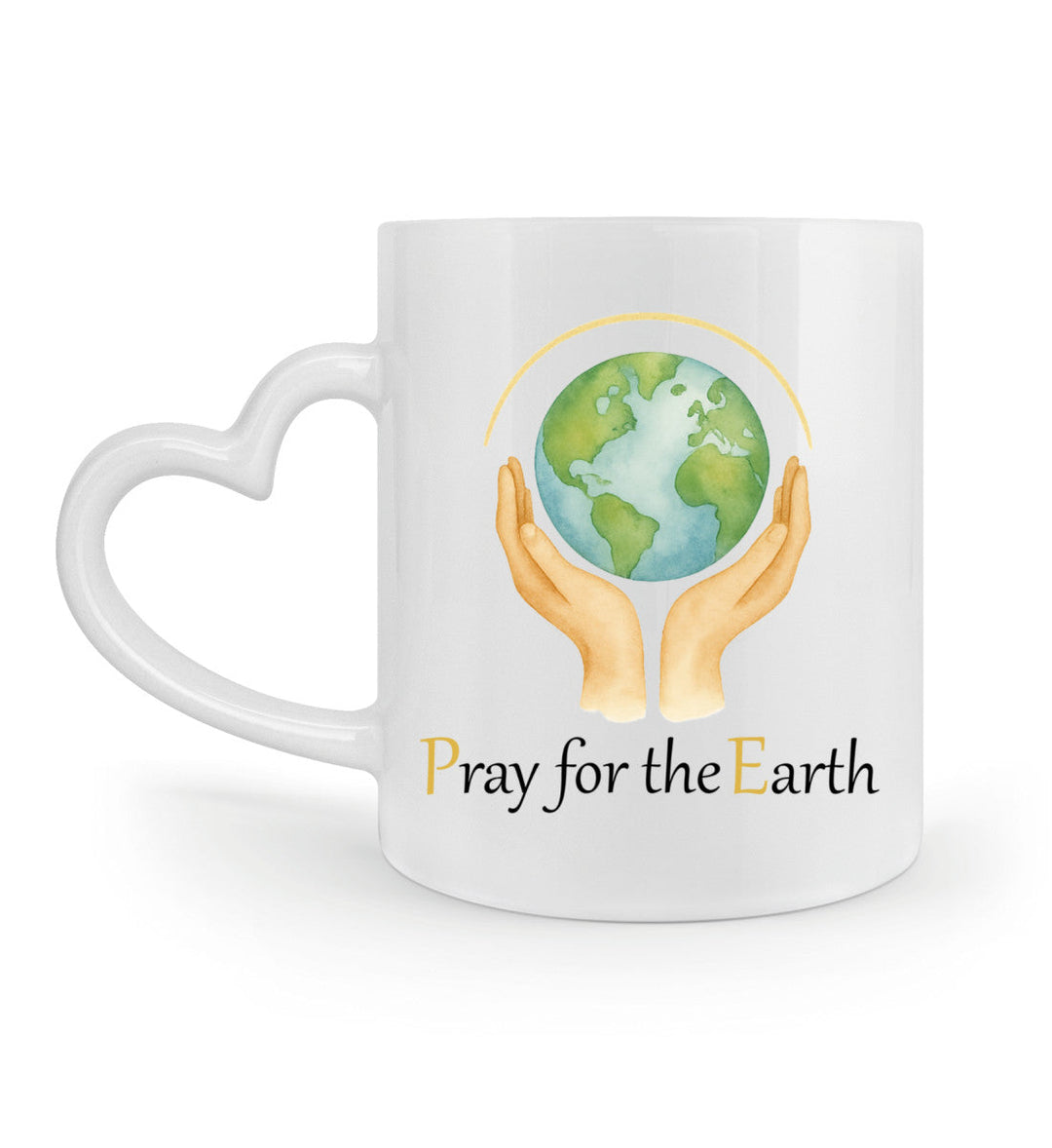 🎁 Pray for the Earth Herztasse Keramik (100% off)