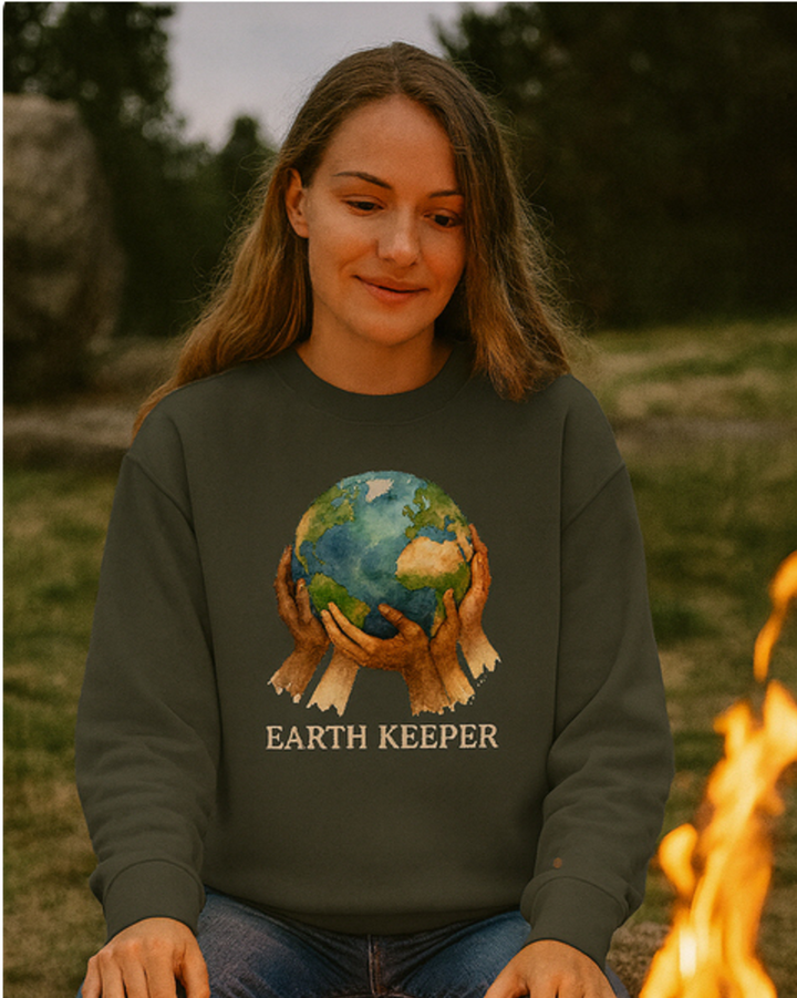 Earth Keeper Premium Sweatshirt 100 % Bio-Baumwolle Unisex