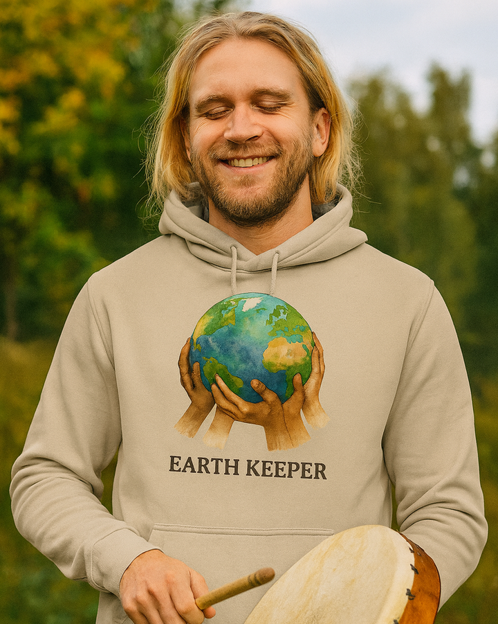 Earth Keeper Premium Bio-Hoodie 100 % Bio-Baumwolle Unisex