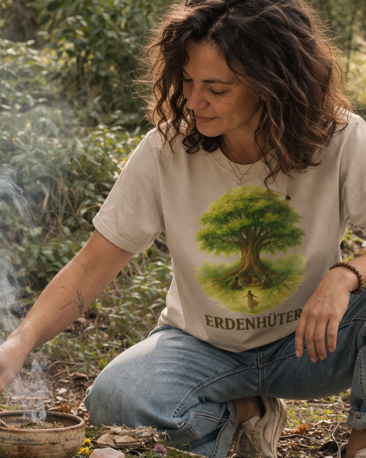 Erdenhüter Hell Premium Bio T-Shirt 100 % Bio-Baumwolle Unisex