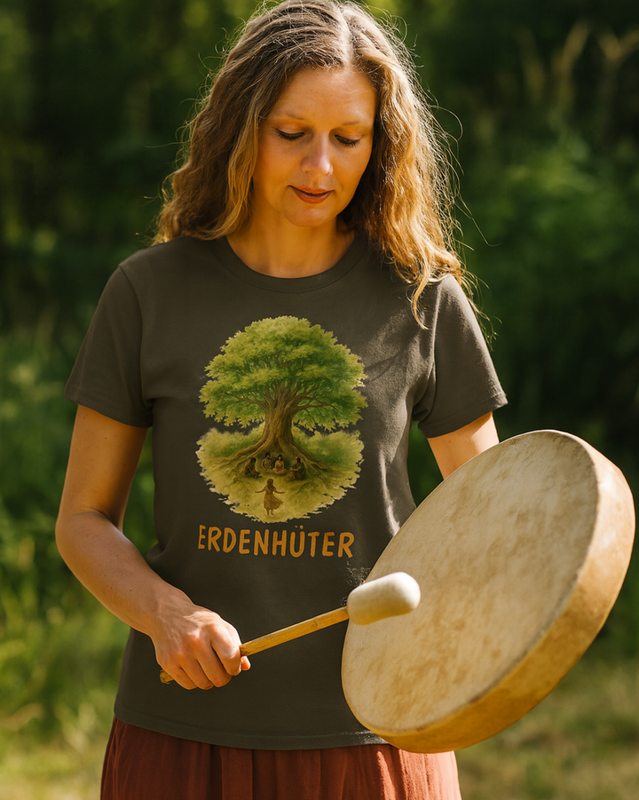 Erdenhüter Premium Bio T-Shirt 100 % Bio-Baumwolle Unisex