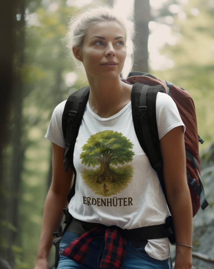 Erdenhüter Hell Premium Bio T-Shirt 100 % Bio-Baumwolle Unisex