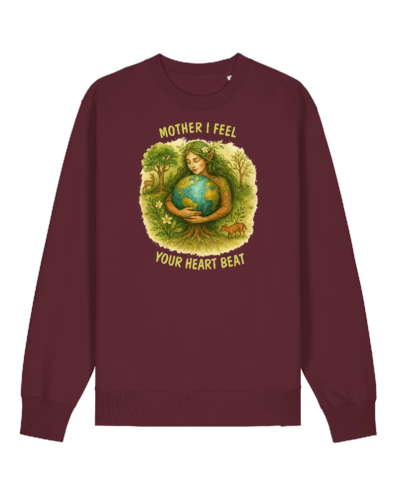 Mother I Feel Premium Sweatshirt 100% Organic Cotton Unisex
