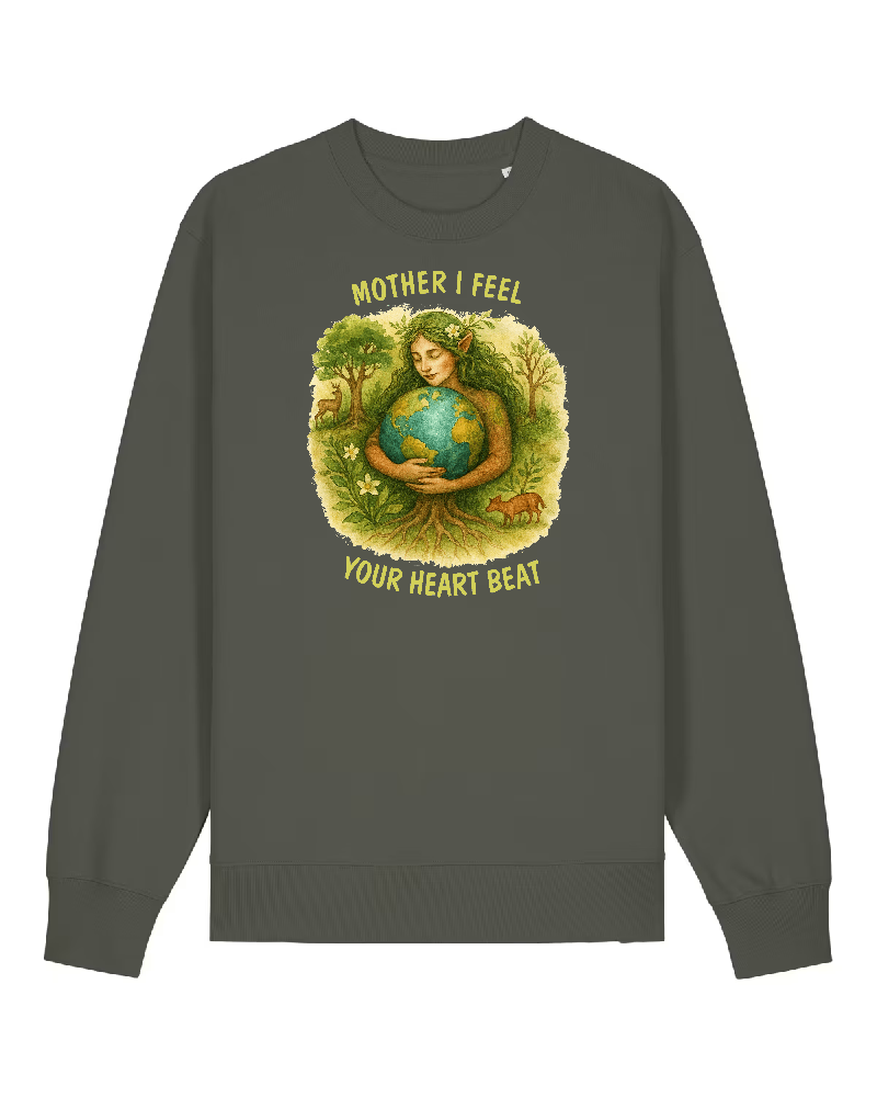 Mother I Feel Premium Sweatshirt 100% Organic Cotton Unisex