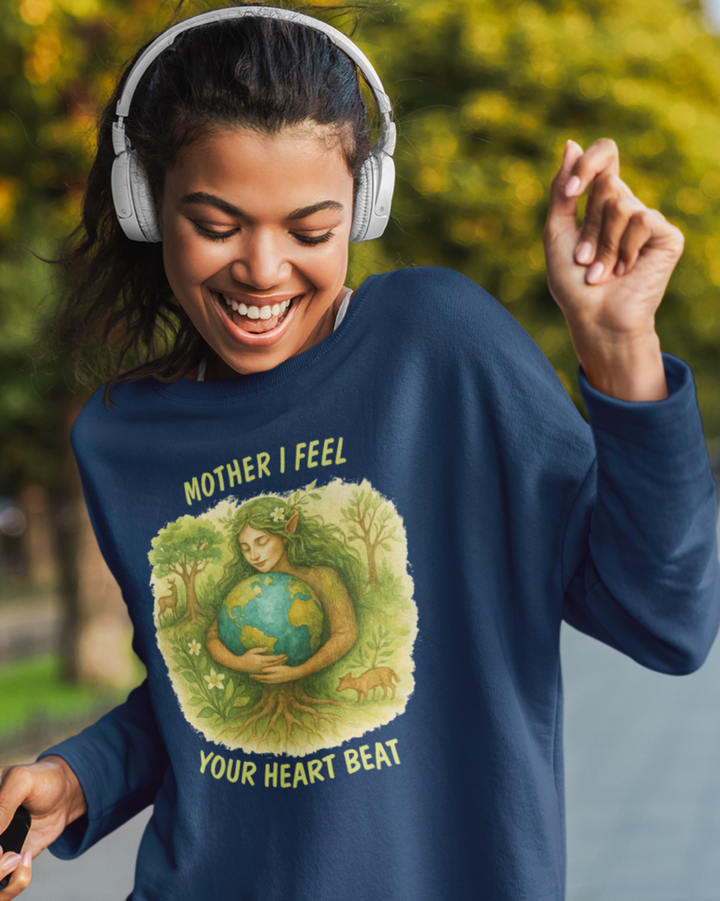 Mother I Feel Premium Sweatshirt 100% Organic Cotton Unisex