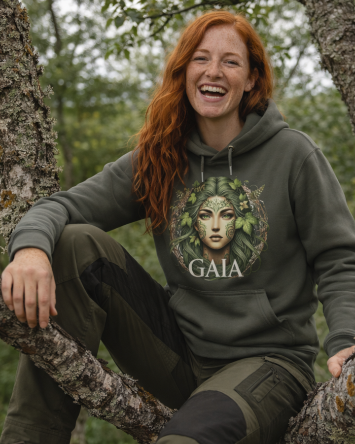 GAIA Premium Bio-Hoodie 100% Bio-Baumwolle, Unisex