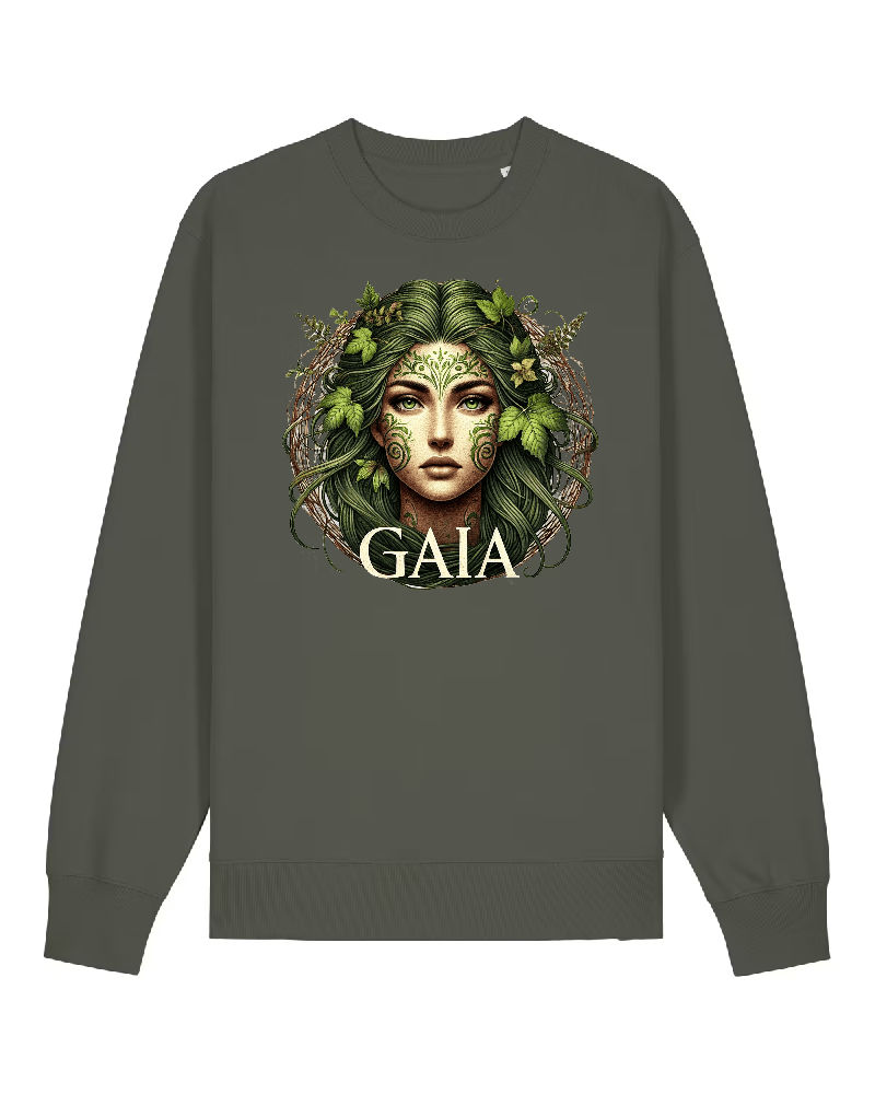 GAIA Premium Sweatshirt 100% Bio-Baumwolle, Unisex