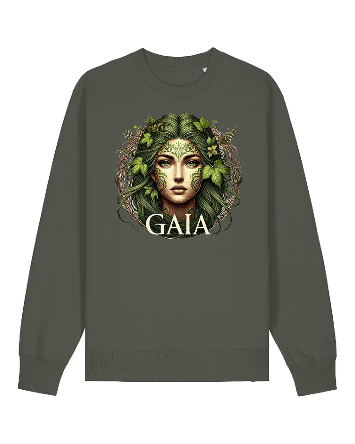 GAIA Premium Sweatshirt 100% Bio-Baumwolle, Unisex
