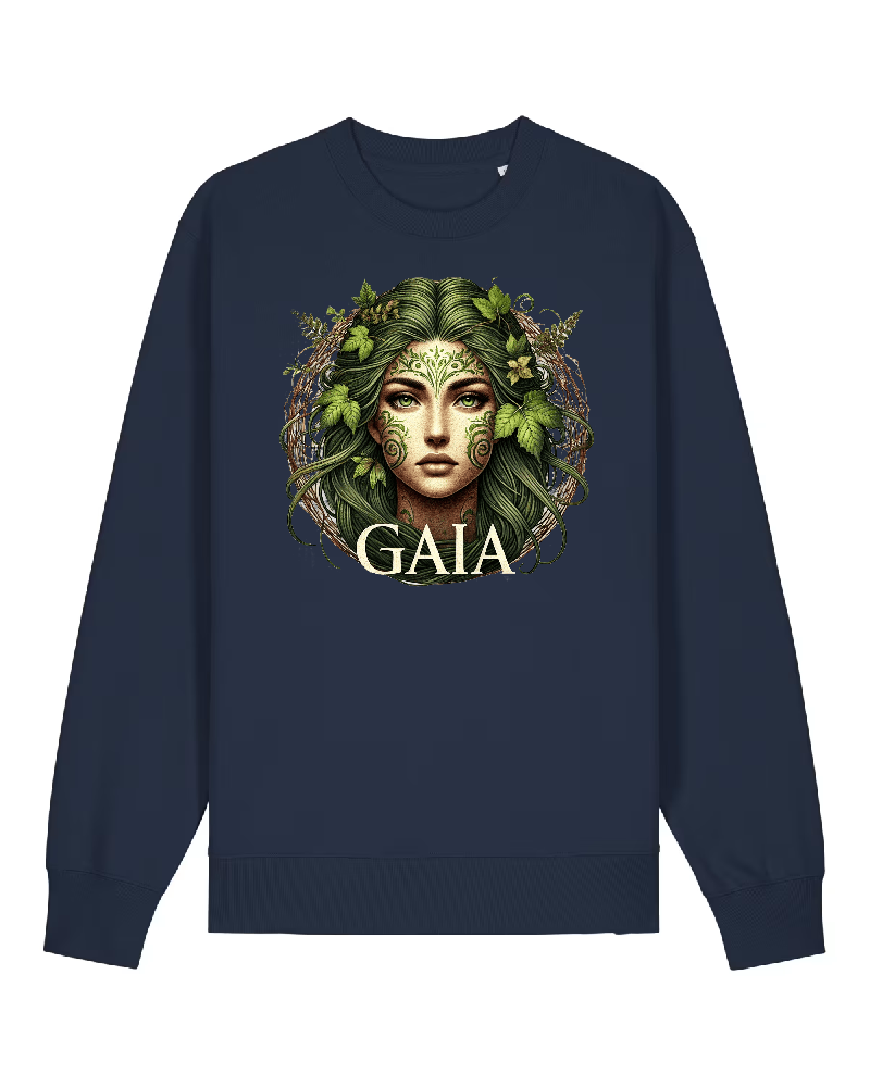 GAIA Premium Sweatshirt 100% Bio-Baumwolle, Unisex