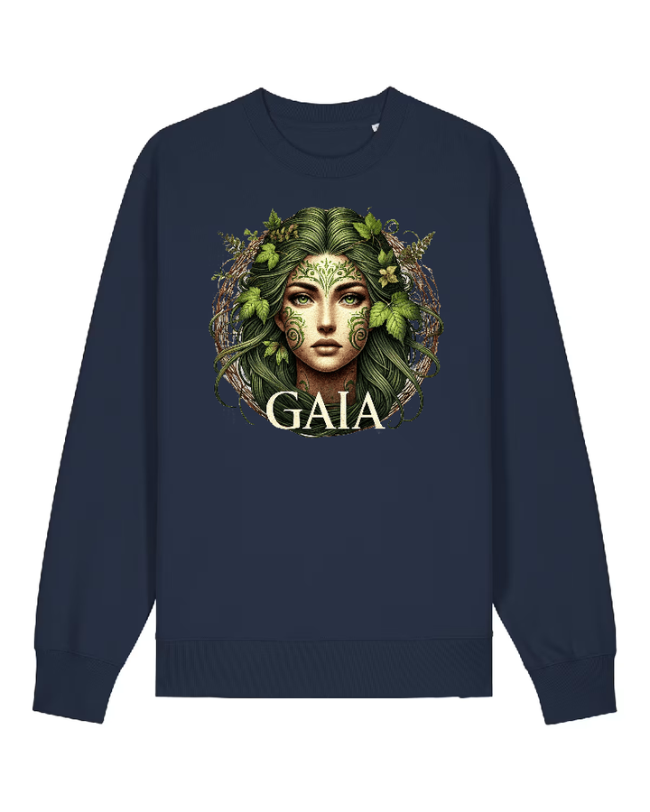 GAIA Premium Sweatshirt 100% Bio-Baumwolle, Unisex