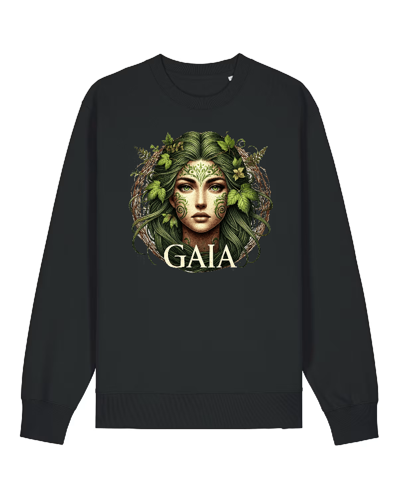 GAIA Premium Sweatshirt 100% Bio-Baumwolle, Unisex