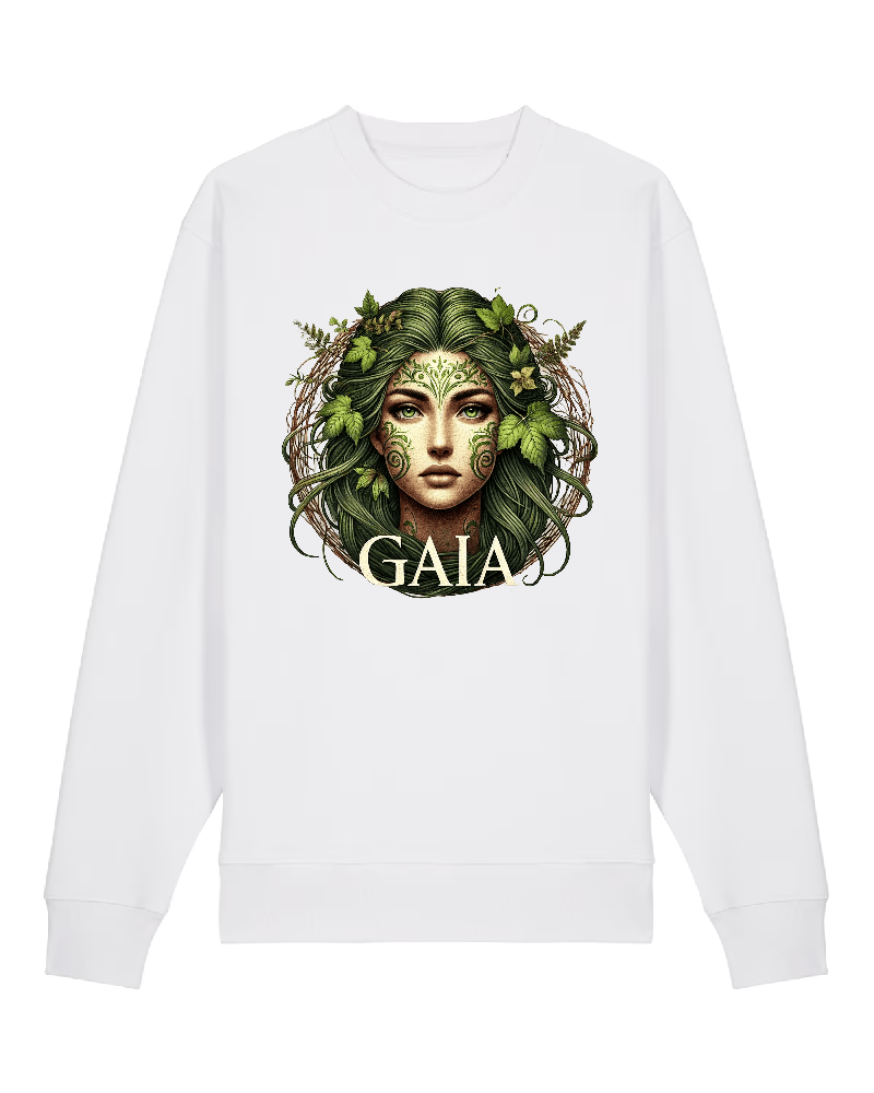 GAIA Premium Sweatshirt 100% Bio-Baumwolle, Unisex