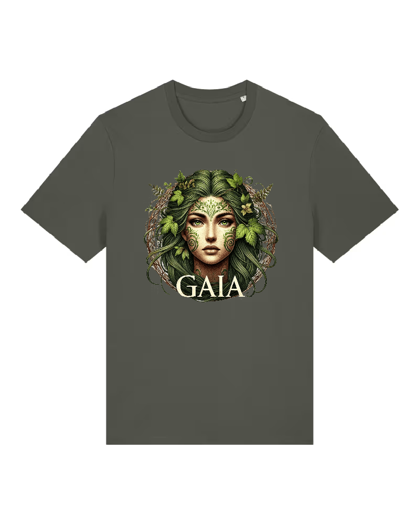 GAIA Premium Bio T-Shirt 100 % Bio-Baumwolle Unisex