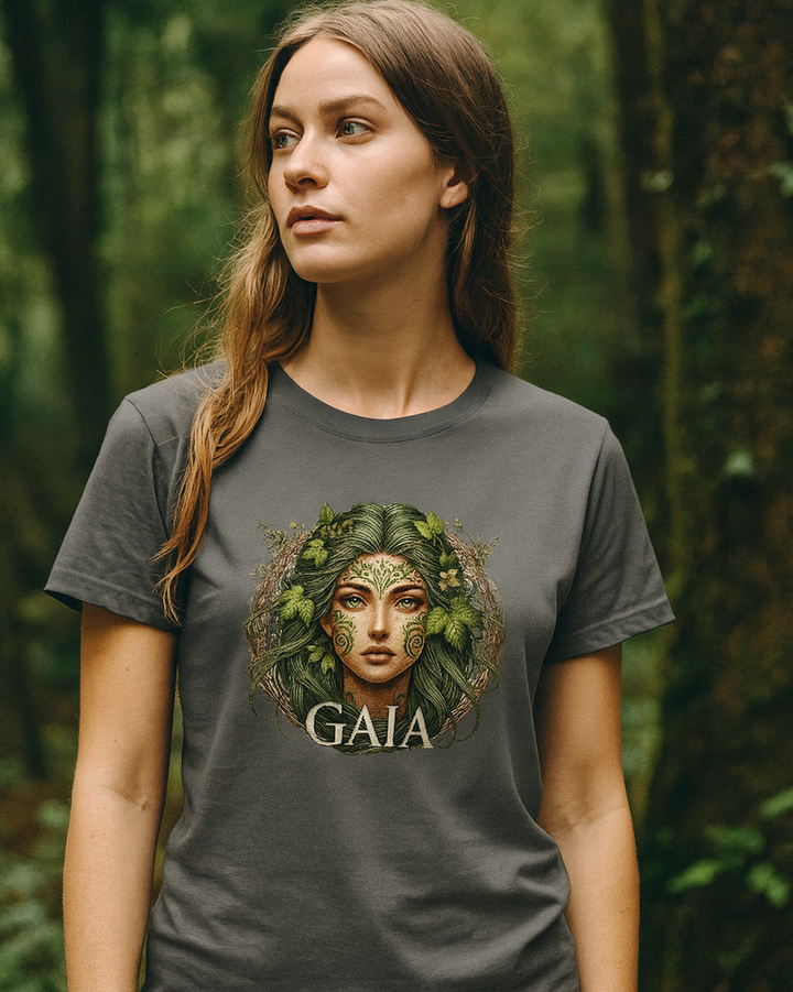 GAIA Premium Bio T-Shirt 100 % Bio-Baumwolle Unisex