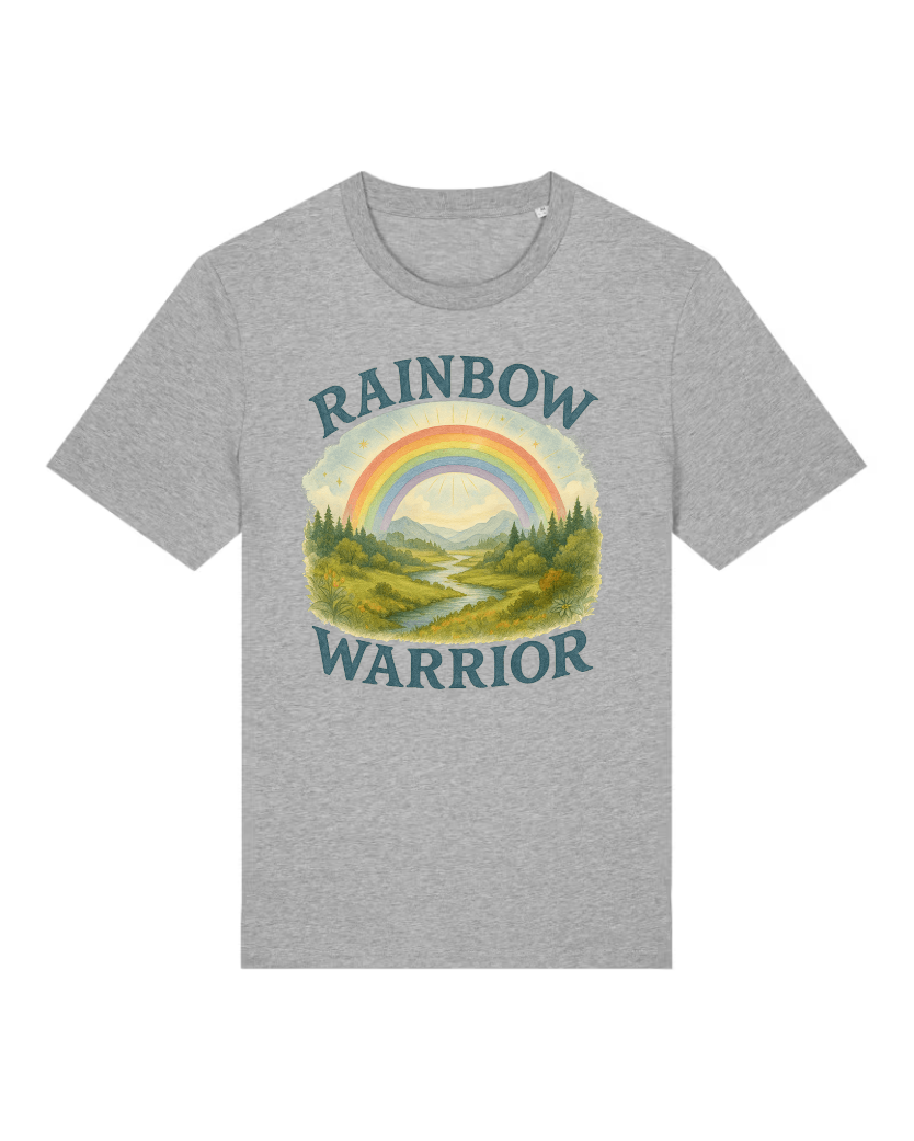 Rainbow Warrior Premium Bio T-Shirt 100 % Bio-Baumwolle Unisex