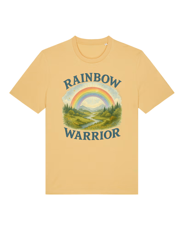 Rainbow Warrior Premium Bio T-Shirt 100 % Bio-Baumwolle Unisex