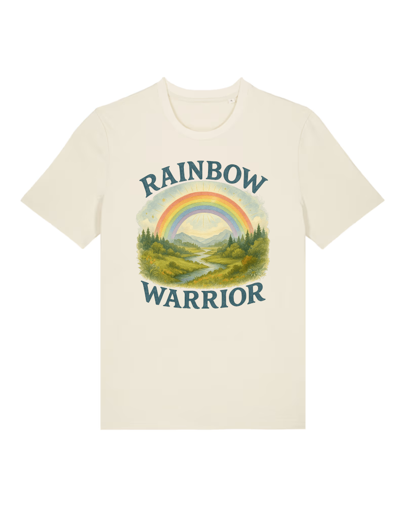Rainbow Warrior Premium Bio T-Shirt 100 % Bio-Baumwolle Unisex