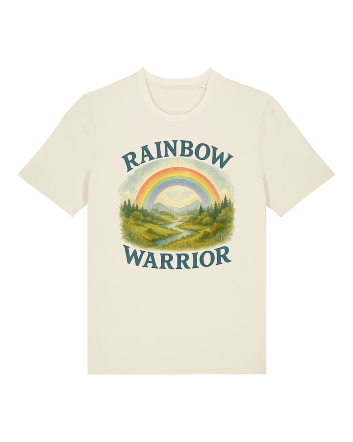 Rainbow Warrior Premium Bio T-Shirt 100 % Bio-Baumwolle Unisex