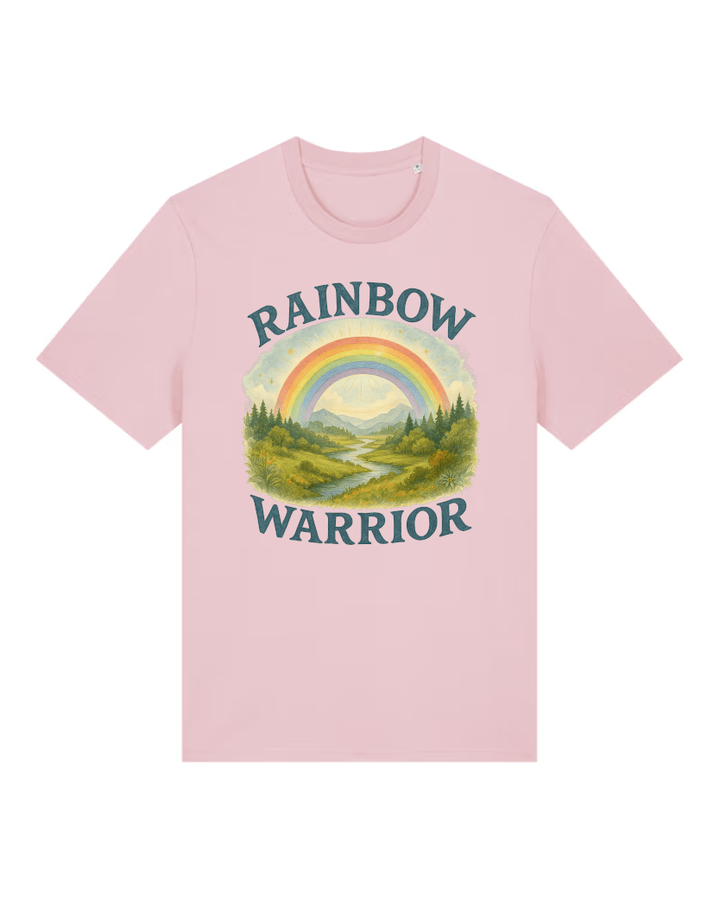 Rainbow Warrior Premium Bio T-Shirt 100 % Bio-Baumwolle Unisex