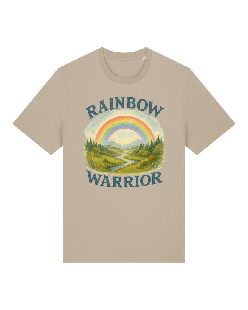 Rainbow Warrior Premium Bio T-Shirt 100 % Bio-Baumwolle Unisex