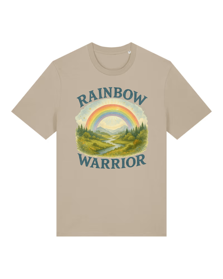 Rainbow Warrior Premium Bio T-Shirt 100 % Bio-Baumwolle Unisex