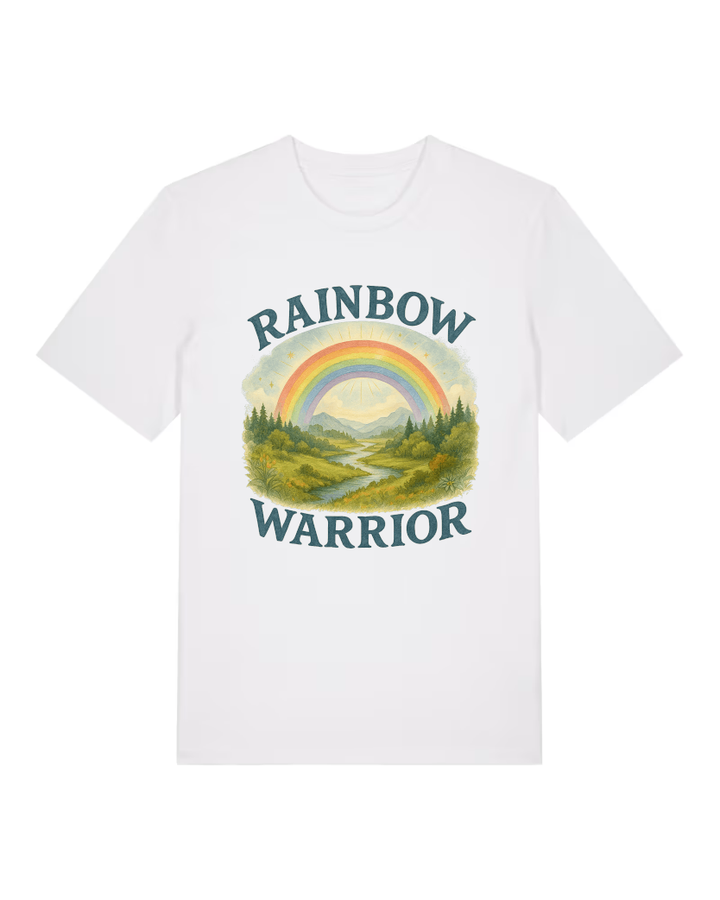 Rainbow Warrior Premium Bio T-Shirt 100 % Bio-Baumwolle Unisex
