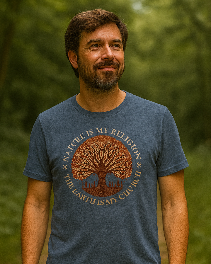 The Earth is my Church Premium Bio T-Shirt 100 % Bio-Baumwolle Unisex