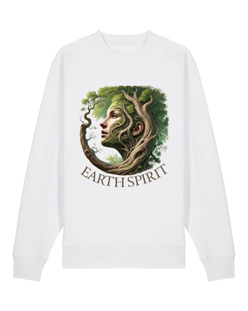Earth Spirit Premium Sweatshirt 100 % Bio-Baumwolle Unisex