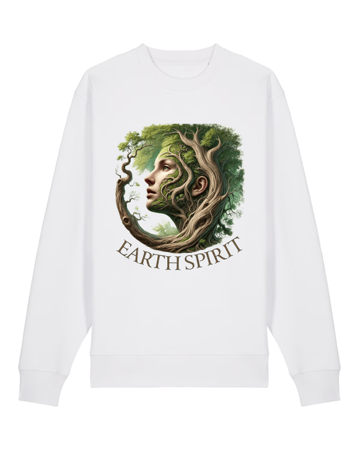 Earth Spirit Premium Sweatshirt 100 % Bio-Baumwolle Unisex