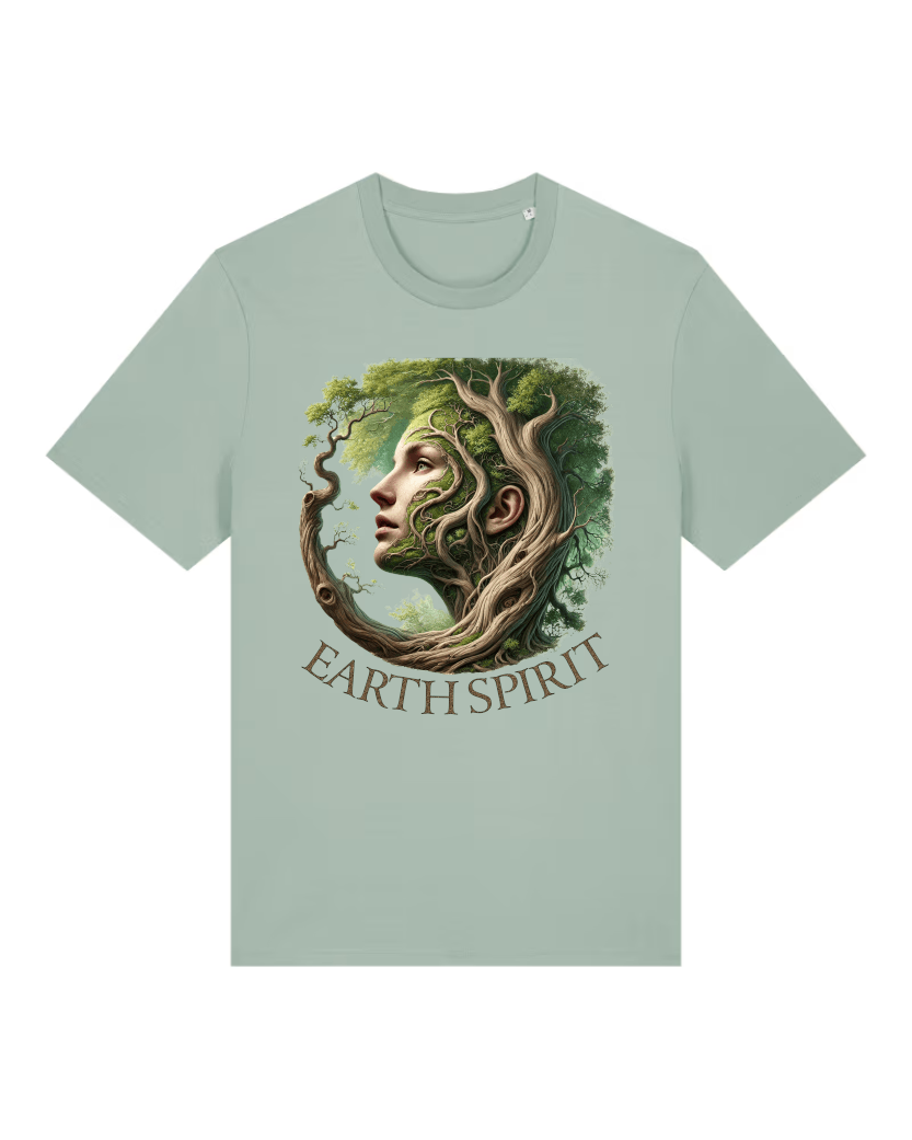 Earth Spirit Premium Bio T-Shirt 100 % Bio-Baumwolle Unisex