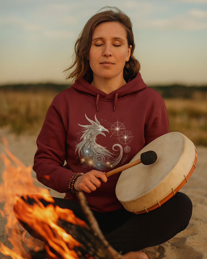 Mystik Rabe Premium Organic Hoodie 100% Organic Cotton Unisex