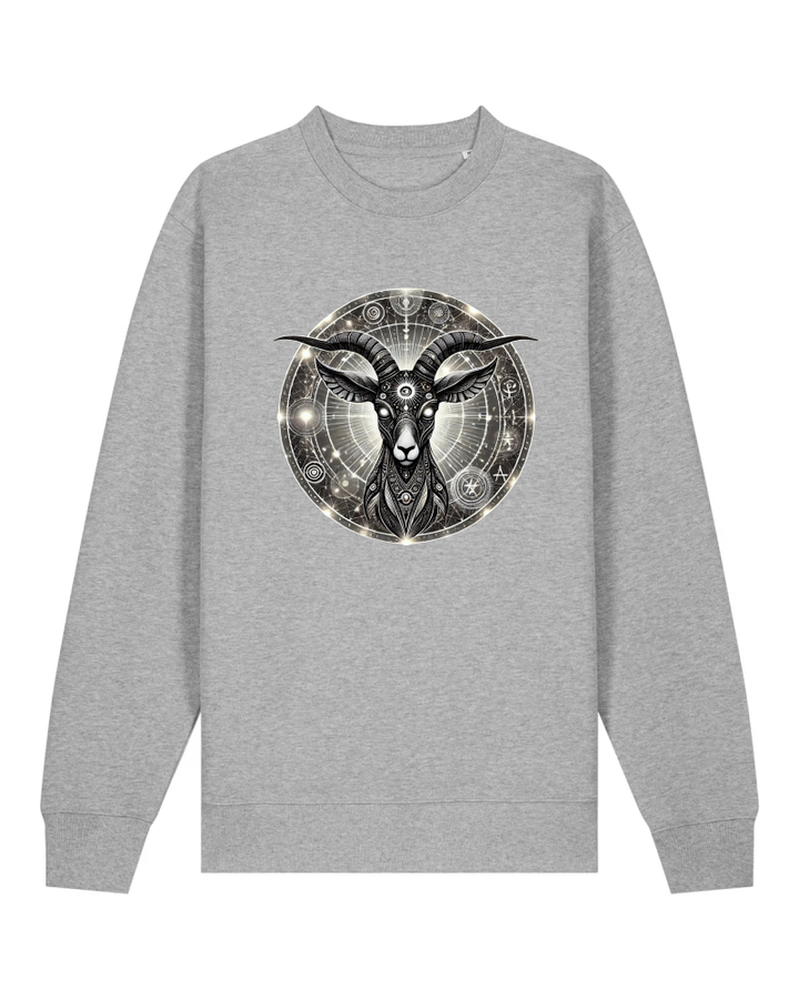Mystik Ziege Premium Sweatshirt 100 % Bio-Baumwolle Unisex